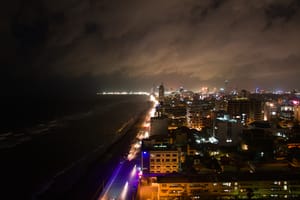 Colombo from a roof